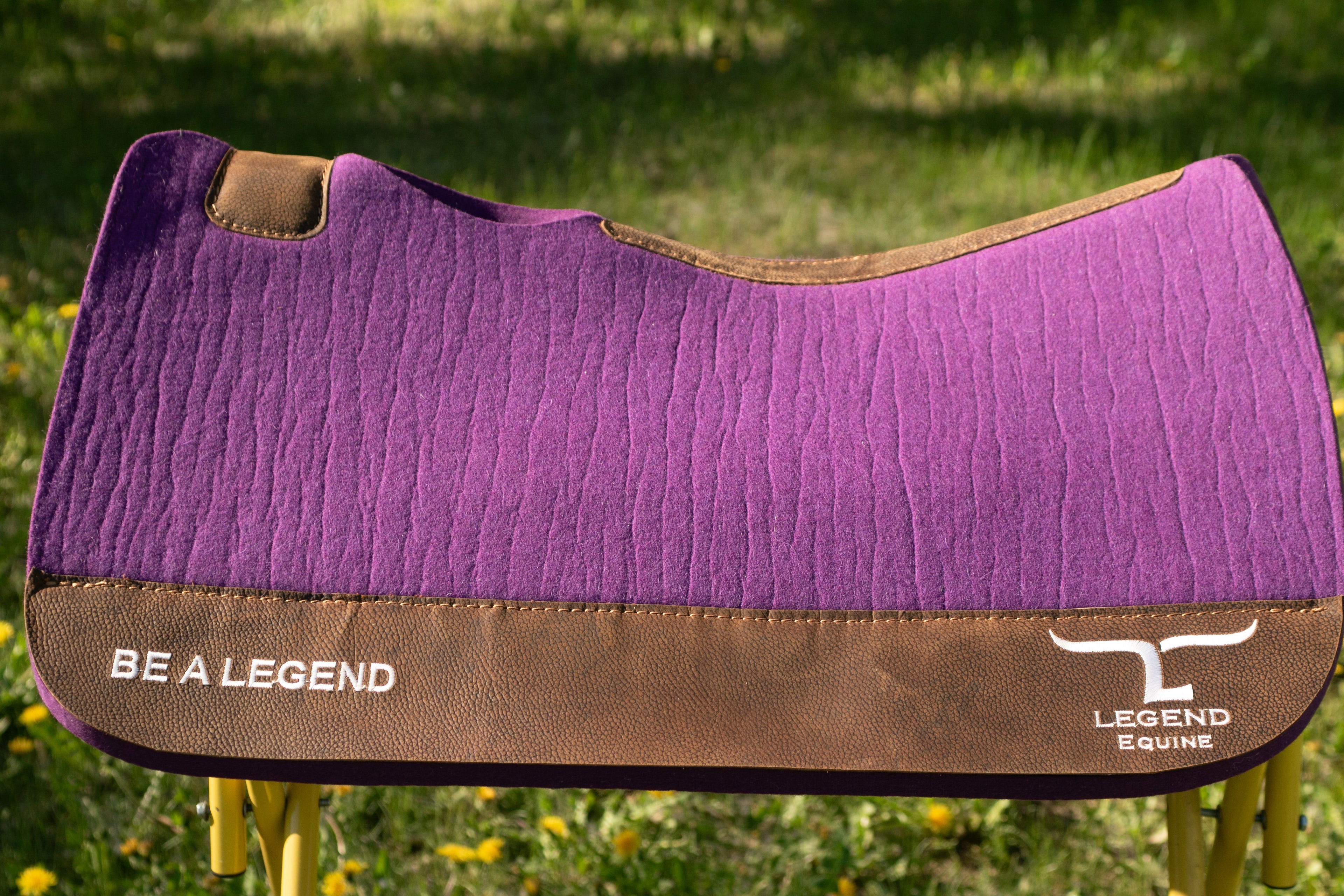 Purple Legend Equine Saddle Pad